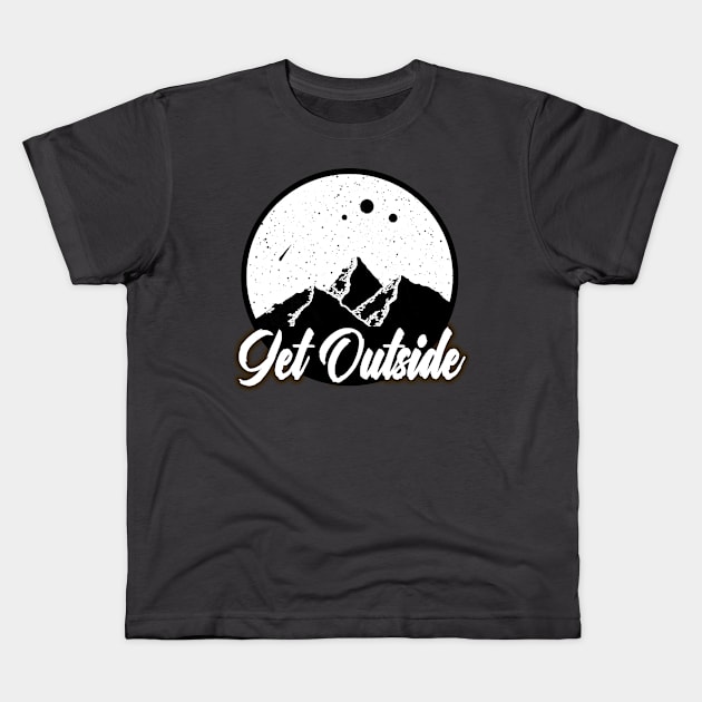 Get Outside Kids T-Shirt by Mono oh Mono